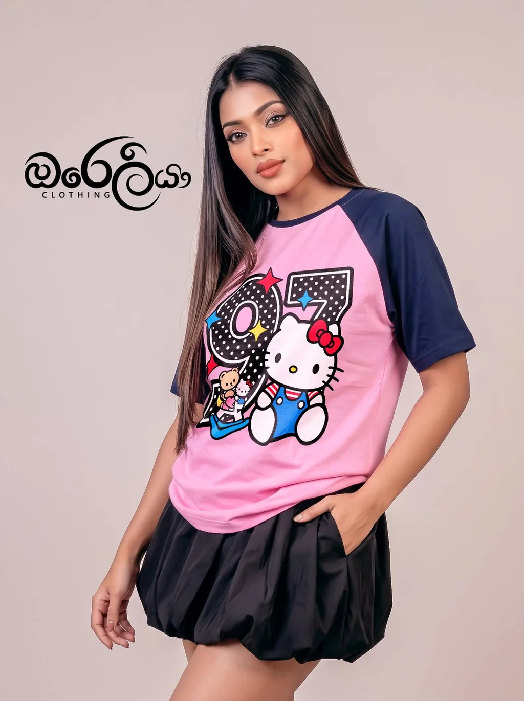 Hello Kitty 97 Raglan T-Shirt